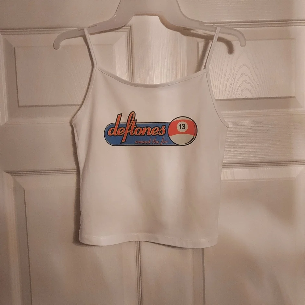 Slipknot tank top ribbed numetal deftones tool slipknot mall goth 90s rock - Picture 7 of 16